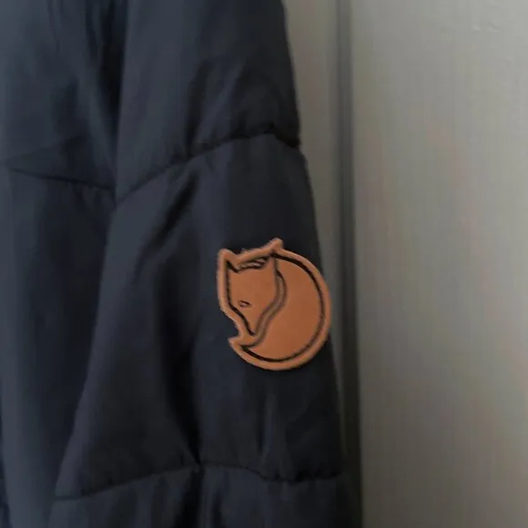 NEW Fjallraven Mens Keb Padded Insulated Hoodie Full Zip Jacket NWT Black L