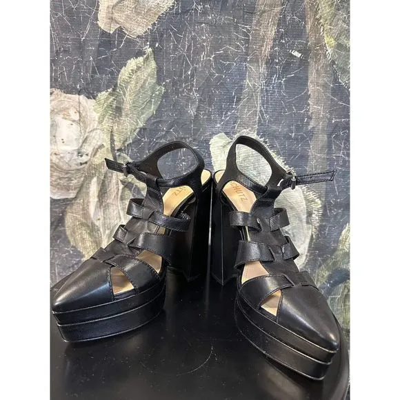 NEW Flora Fisherman Platform Heels Size 9.5