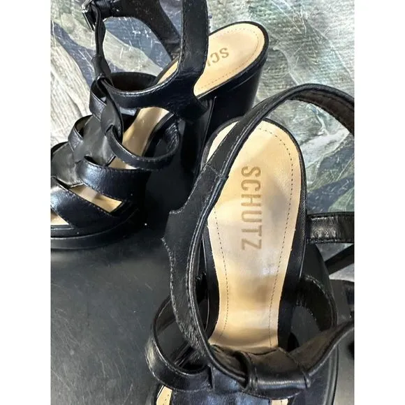 NEW Flora Fisherman Platform Heels Size 9.5