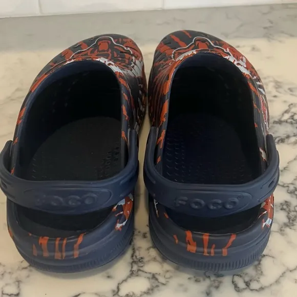 New FOCO Chicago Bears NFL Tie Dye Clog Slide Small 7-8