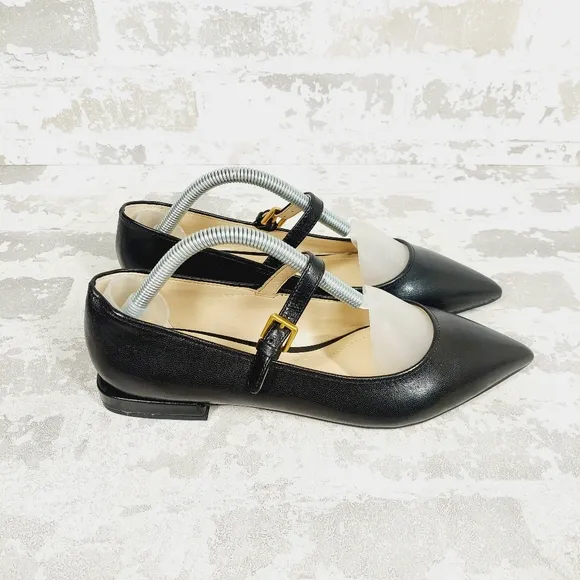 NEW Franco Sarto Women's Nalin Pointed Toe Mary Jane Flats C717