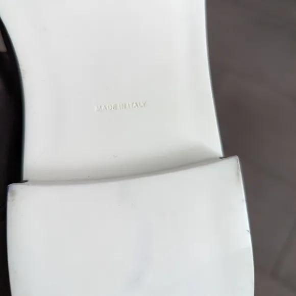 NEW Giorgio Armani Black leather Oxford size 37