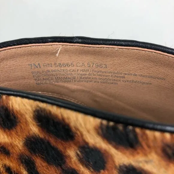 NEW Halogen Harowen Leopard Print Heels