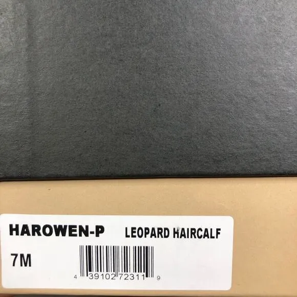 NEW Halogen Harowen Leopard Print Heels