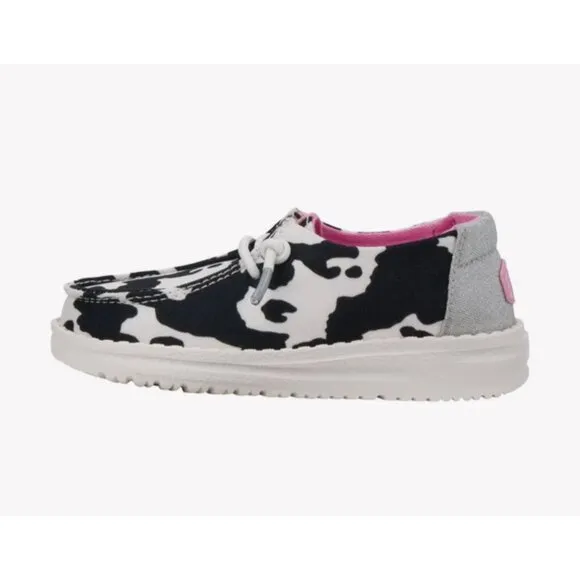 NEW Hey Dude Wendy Toddler Cowgirl Sparkle in Black/White