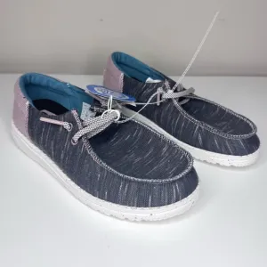 NEW Hey Dude Wendy Youth Jersey Slip On Shoes YT3