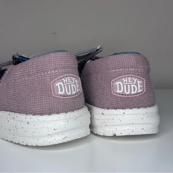 NEW Hey Dude Wendy Youth Jersey Slip On Shoes YT3