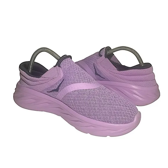 NEW HOKA Women's Ora Recovery Shoe 2 in Violet Bloom/Outerspace, Size 9