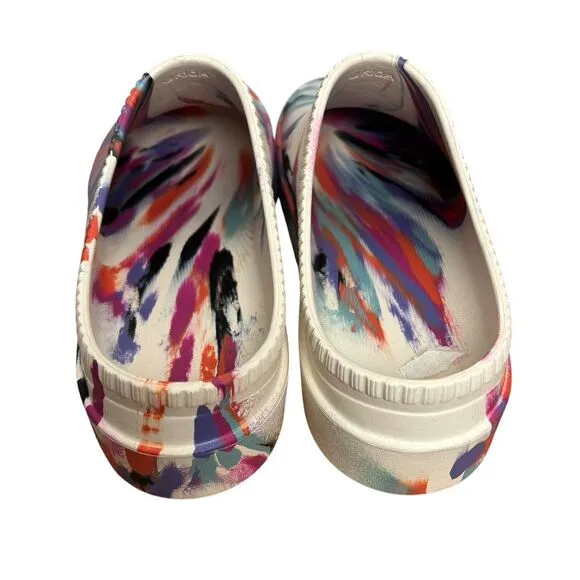 NEW Hunter White Marble In/Out Bloom Clogs US 12 EU 44 Slip-on Algae Foam Multi