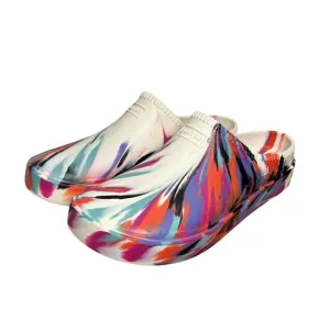 NEW Hunter White Marble In/Out Bloom Clogs US 12 EU 44 Slip-on Algae Foam Multi