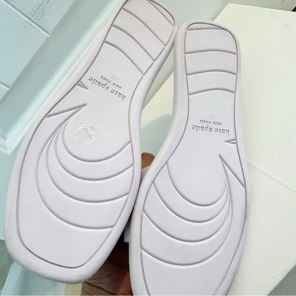 NEW Kate Spade Santana Amethyst Slides
