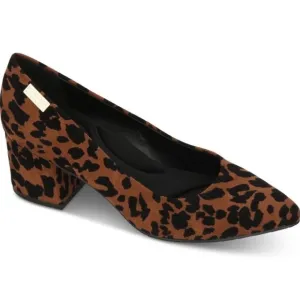 NEW Kenneth Cole Animal Print Block Heels Pumps Women’s Size 8 Ortholite NWOB