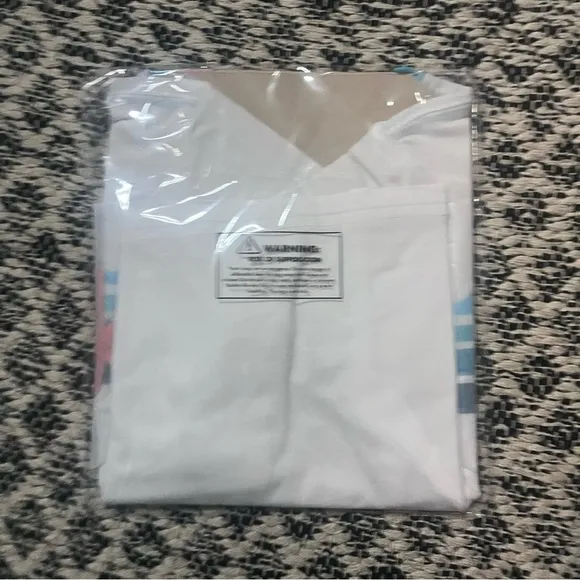 New Little Sleepies Nemo Relaxed Pocket Tee in White Size 3T