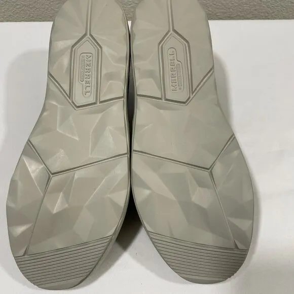 (NEW) MERRELL &quot;Around Town Black&quot; Slip On Canvas Sneaker, Black - 7