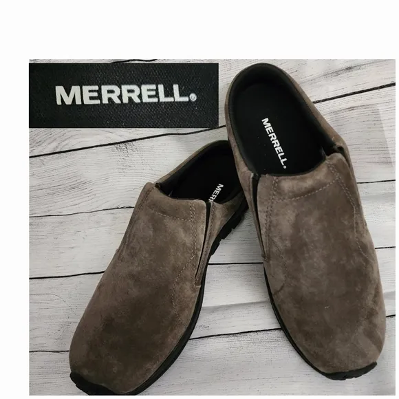 NEW Merrell Men's Jungle Slide Casual Slip-on Mule Hiking Size 9.5 Gunsmoke