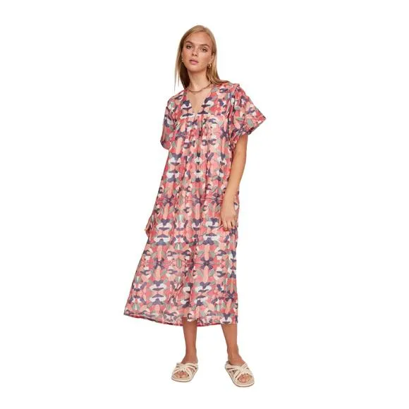 NEW MIRTH belem caftan in calypso in parade