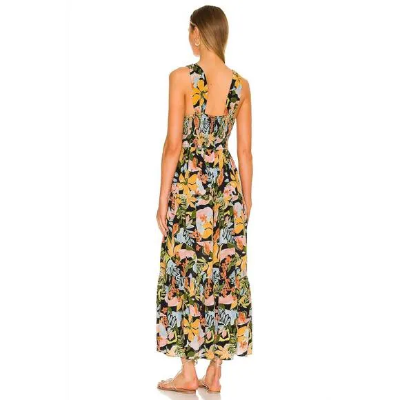 NEW SAYLOR starlee maxi dress in multi