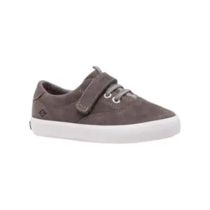 NEW SPERRY boy's spinnaker washable slip ons in grey