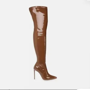 New Steve Madden pointy-toe,Steve Madden Viktory pat over-the-knee boot size 6M