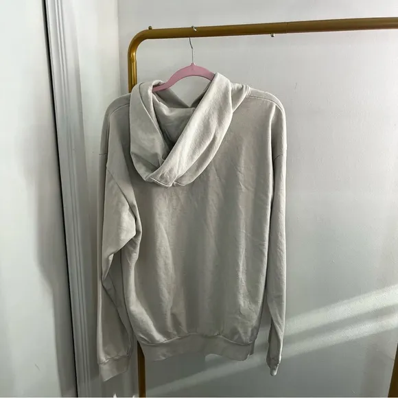 New Talentless Men’s Lightweight Hoodie in Cement Size Large