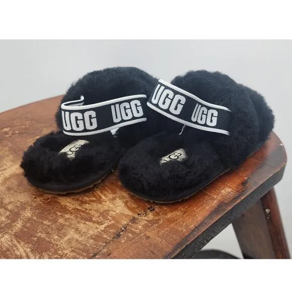 New Toddler Ugg Oh‎ Yeah Slip On Slides Size 10