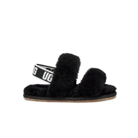 New Toddler Ugg Oh‎ Yeah Slip On Slides Size 10
