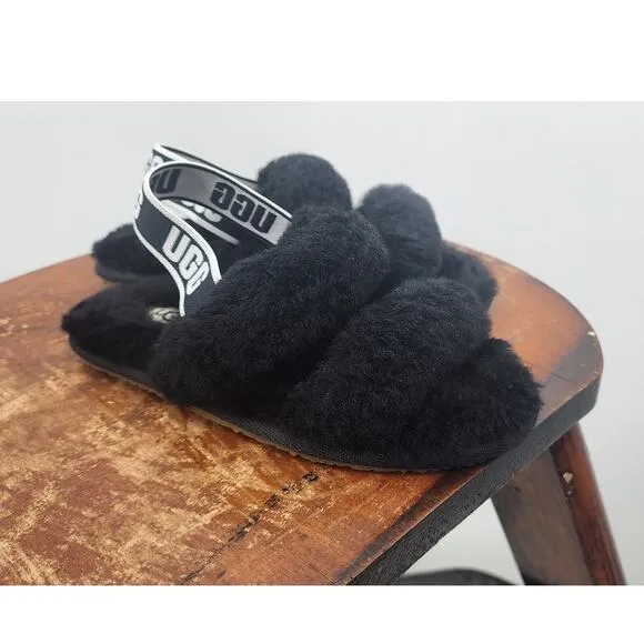 New Toddler Ugg Oh‎ Yeah Slip On Slides Size 10