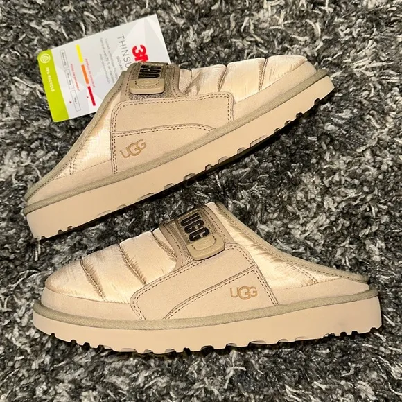 New UGG Dune Slip-On LTA Slipper in Tan