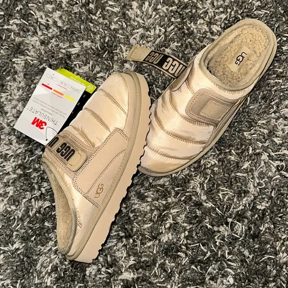 New UGG Dune Slip-On LTA Slipper in Tan