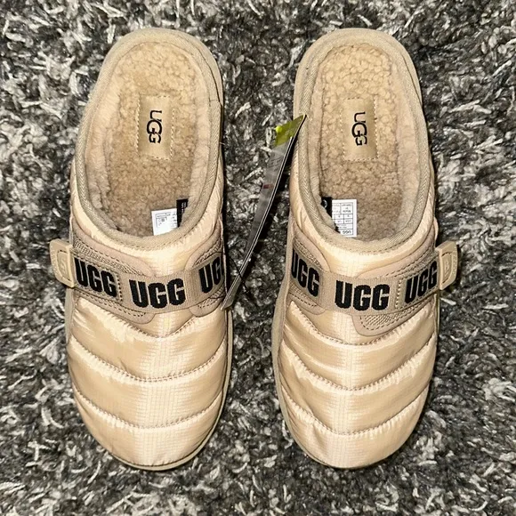 New UGG Dune Slip-On LTA Slipper in Tan