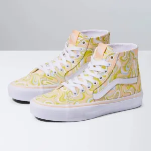 New Vans Sk8-hi tapered sneakers in Lime swirl cream Size 7