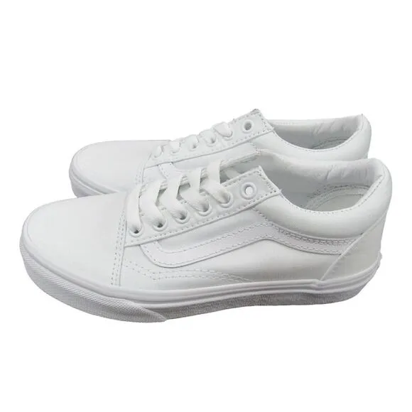 NEW Vans Kids US Size 2.0 White Old Skool Shoes Sneakers