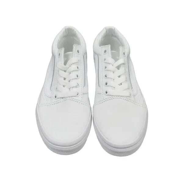 NEW Vans Kids US Size 2.0 White Old Skool Shoes Sneakers