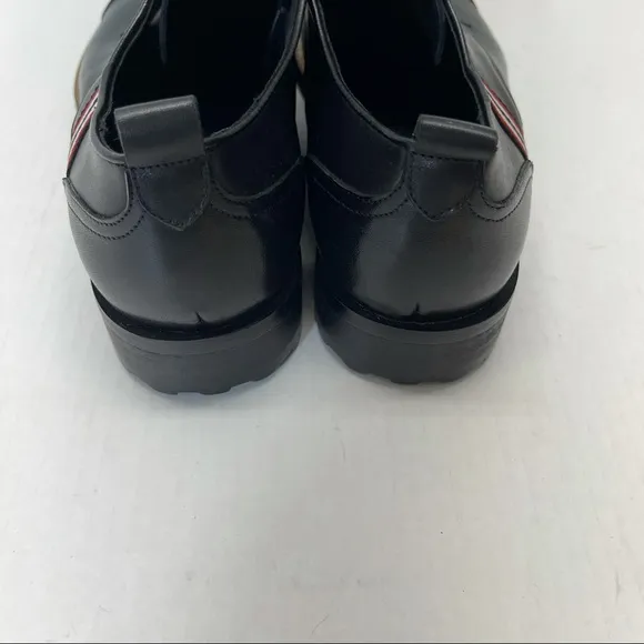 NEW Vintage Foundry Leather Oxfords Shoes Lace Up Black Sz 10