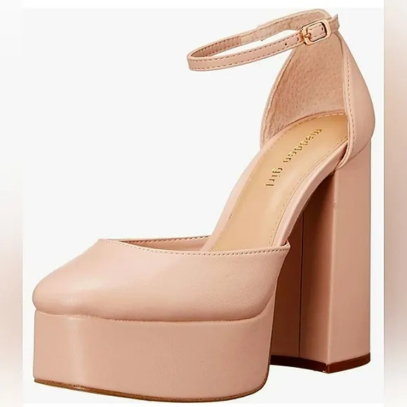 New w/o Box Madden Girl Dion 2-Piece Platform Ankle-Strap Dress Heel 8.5 &amp; 11