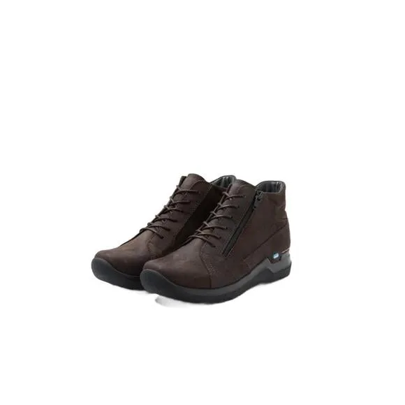 NEW WOLKY women's why shoes in brown nubuck