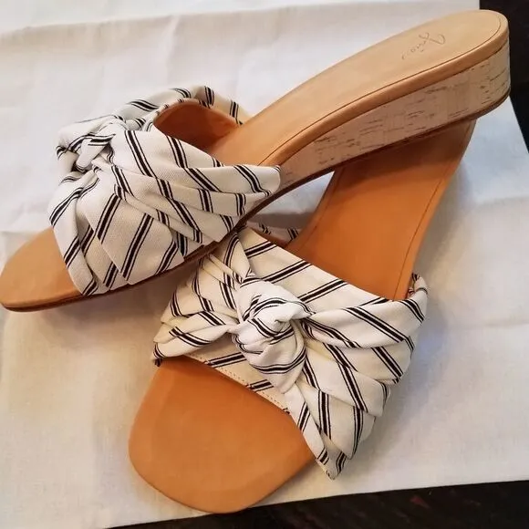 NEW Joie Fabrizia Slide Wedge Sandal