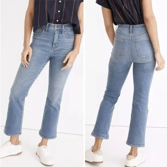 NEW Madewell Cali Demi-Boot Jeans in‎ Dorrance Wash TENCEL 26