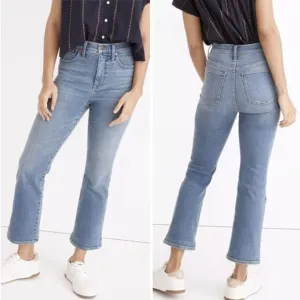 NEW Madewell Cali Demi-Boot Jeans in‎ Dorrance Wash TENCEL 26
