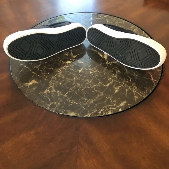 NEW🌟Ortholite TOMS Alp Fenix Platform Slip On Black‎ Canvas Sz 9.5 career comfy