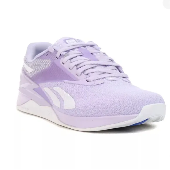 NEW☄️Reebok Women's Nano X3 Purple Oasis/Cold Grey/Vector Blue Sneakers Sz. 7.5