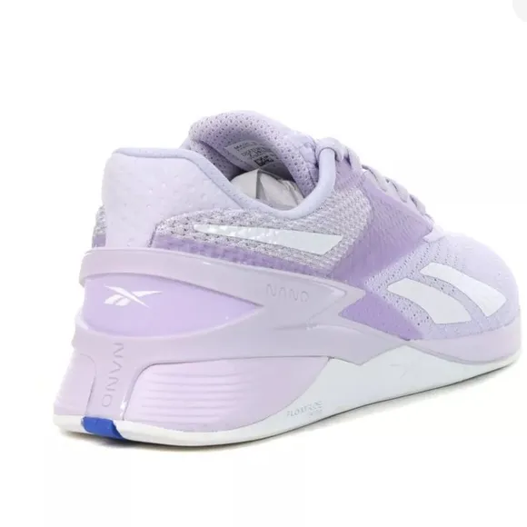 NEW☄️Reebok Women's Nano X3 Purple Oasis/Cold Grey/Vector Blue Sneakers Sz. 7.5