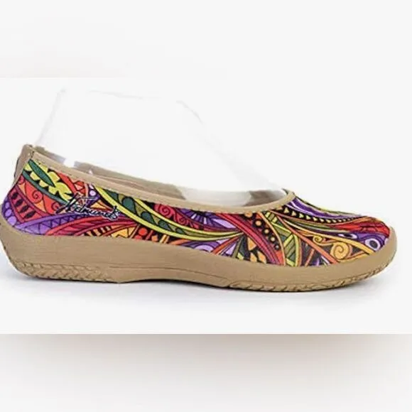 NIB A’rcopedico Women’s Lolita Art Edition Slip On Ballet Flat Walking - Size 8