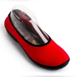 NIB A’rcopedico Women’s Lolita Red Slip On Ballet Flat Walking Comfort- Size 8.5
