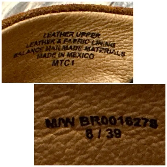 NIB Born Bailie Closed Back Clogs Brown Glazed Ginger Suede 8M 39