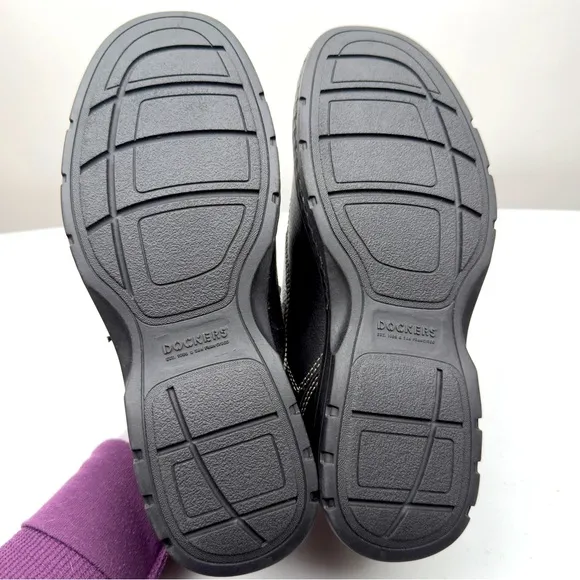 NIB Dockers Men's Trustee Oxford Shoe Black Size 7M