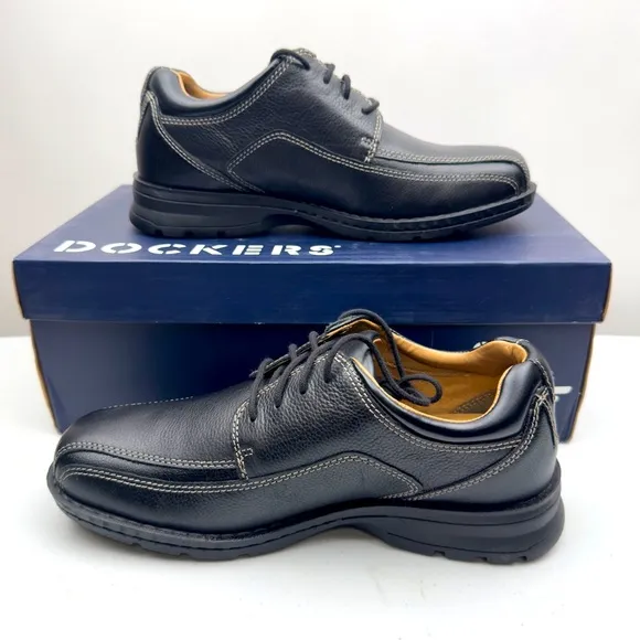 NIB Dockers Men's Trustee Oxford Shoe Black Size 7M