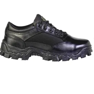 NIB Men's black leather Rocky Alpha Force oxfords, size 14M