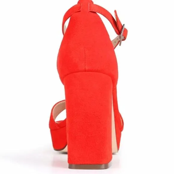 NIB Naturalizer Jae Women's Heels Retro Poppy Size 9.5 M
