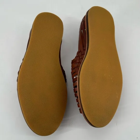 NIB | Nisolo | Men's Huarache Sandal in Brandy Size 9.5